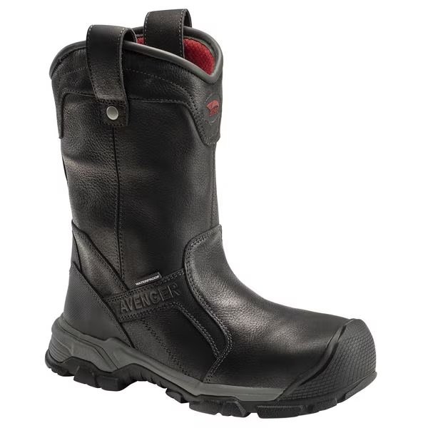 Size 11 RIPSAW WELLINGTON AT, MENS PR, AVENGER SAFETY FOOTWEAR, Mfr# A7831-11M