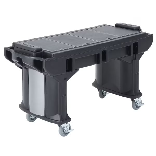 Versa Work Table, 5 Ft., Standard Casters, CAMBRO, Mfr# EAVBRT5110