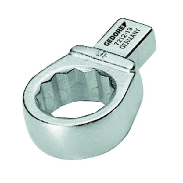 Torque Wrench Head, Box End, 9x12, 21mm, Gedore, Mfr#: 7212-21