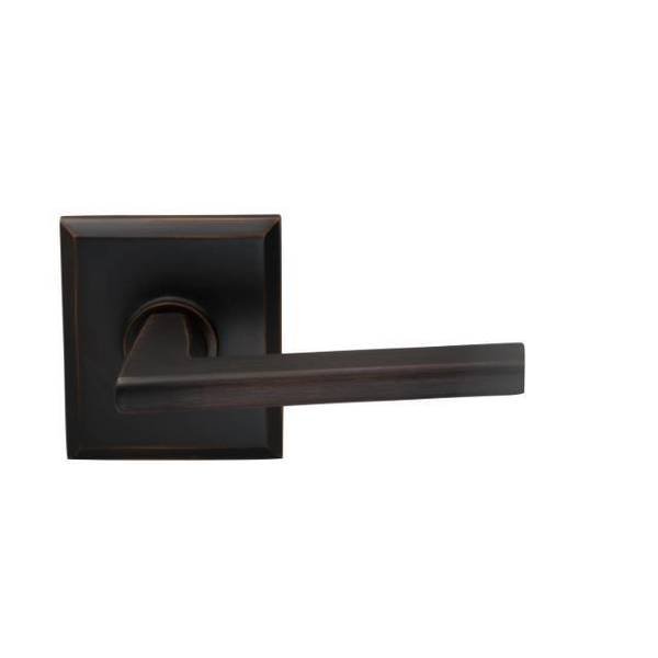 Single Dummy Left Hand Lever Tuscan Bronze 925 with Rectangular Rose, OMNIA, Mfr# 925RT/L.SDTB