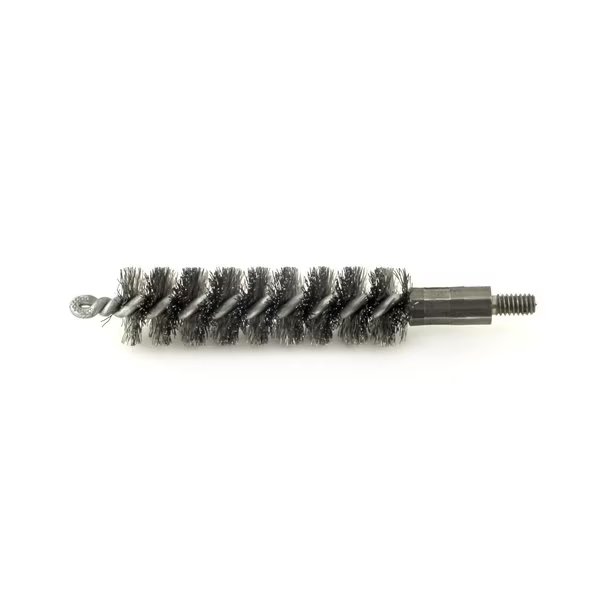 92C375 Tube Brush With 8-32 Thread Shank, .375 Diameter, Carbon Steel Fill, BRUSH RESEARCH MANUFACTURING, Mfr# 92C375