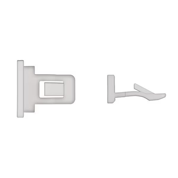 Nyln Front/Rear Bumper Ret 13mmX26mm Hd Size 25mm Stem PK25, Disco, Mfr#: 9338PK