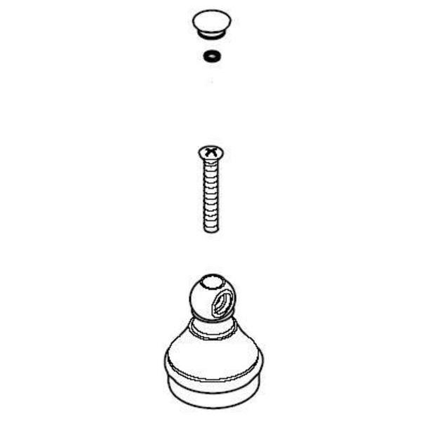 Hub Deco Lvr Handle Cr, PFISTER, Mfr# 940-702A