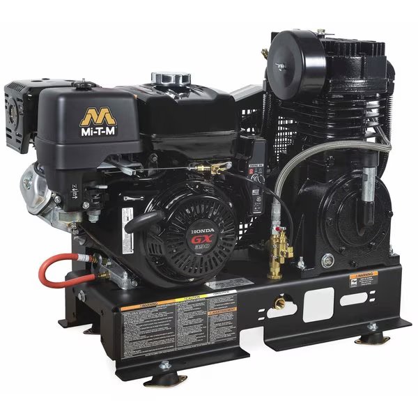 Two Stage Gasoline, Air Compressor, Mi-T-M, Mfr#: ABS-13H-B