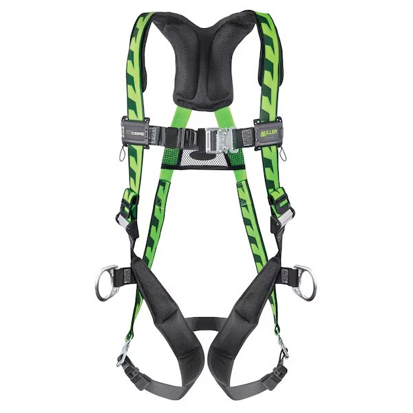 Full body Harness, 1D, 4XL, Honeywell Miller, Mfr#: AC-QC/4XLGN