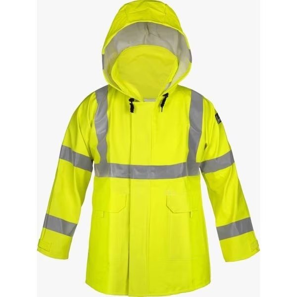 Arc-Fr, Rain Jacket, L/Y, LAKELAND, Mfr# AJPU10LY-LG