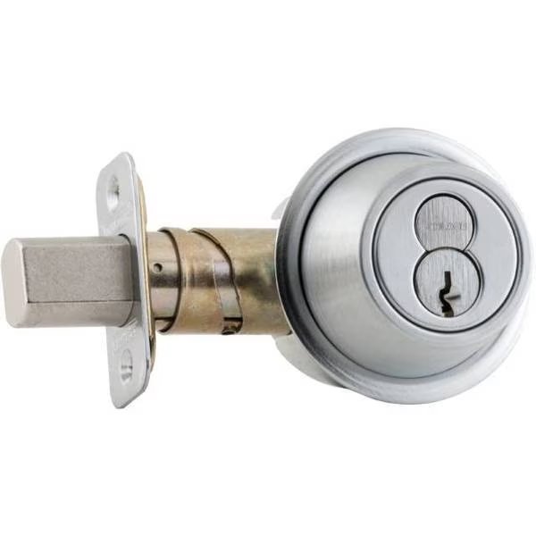 Satin Chrome Deadbolt B560R626, Schlage Commercial, Mfr#: B560R626