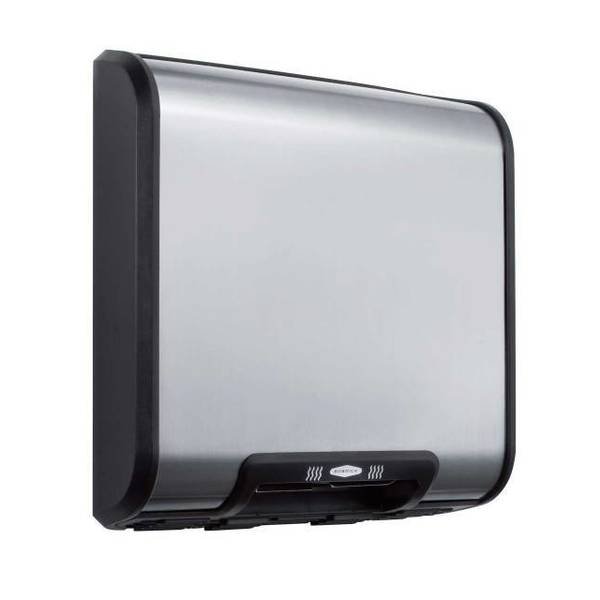 B7128230V Satin Stainless Steel Hand Dryer, Bobrick, Mfr#: B7128-230V
