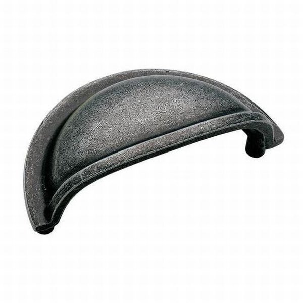 Advantage Solid Brass Cabinet Pulls Wrought Iron Dark, AMEROCK, Mfr# BP4235WID
