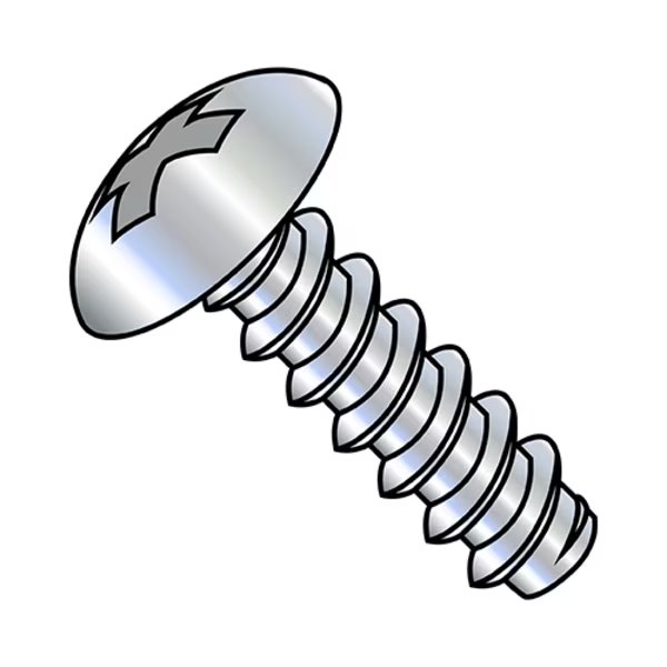 Self-Drilling Screw, #4-24 x 1/4 in, Zinc Plated Steel Truss Head Phillips Drive, 10000 PK, EnjoyTool select, Mfr# 0404BPT
