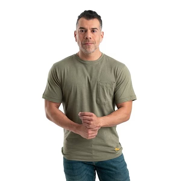 Performance Short Sleeve Pocket Tee, 5XL, BERNE, Mfr# BSM38