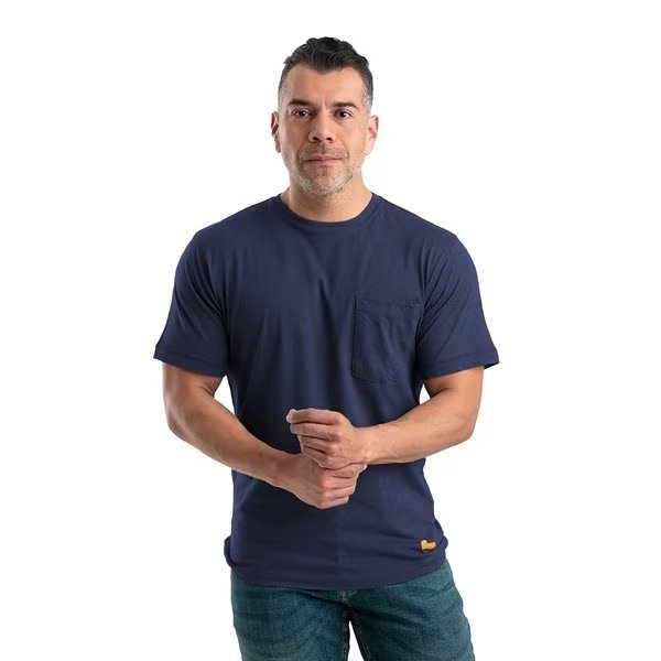 Performance Short Sleeve Pocket Tee, 3XL, BERNE, Mfr# BSM38