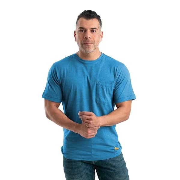 Performance Short Sleeve Pocket Tee, 4XL, BERNE, Mfr# BSM38