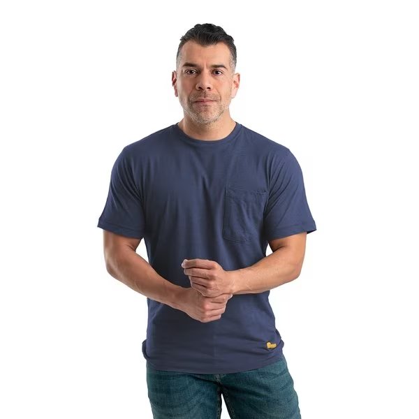 Performance Short Sleeve Pocket Tee, 4XL, BERNE, Mfr# BSM38