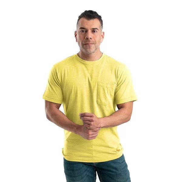 Performance Short Sleeve Pocket Tee, 5XL, BERNE, Mfr# BSM38