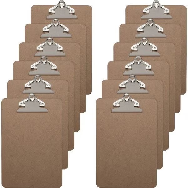Clipboard, Standard, 6X9, PK12, BUSINESS SOURCE, Mfr# 16506BX