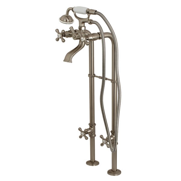 Freestanding Tub Faucet, Brushed Nickel, Freestanding, Kingston Brass, Mfr#: CCK266K8