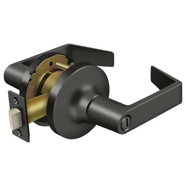 Commercial Privacy Standard Gr1, Clarendon Oil Rubbed Bronze, Deltana, Mfr#: CL502FLC-10B