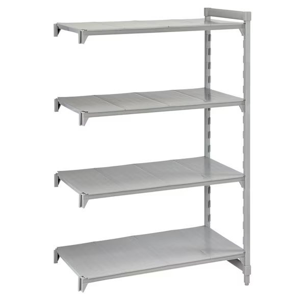CP Add On 4S 18X36X72-SPKGY, CAMBRO, Mfr# CPA183672S4480