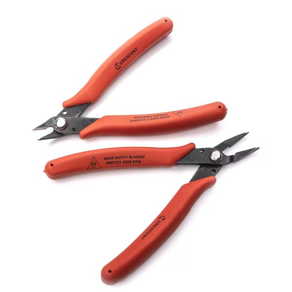 2 Piece Shear Cutter Mini Pliers Set, Crescent, Mfr#: S2KS5NN