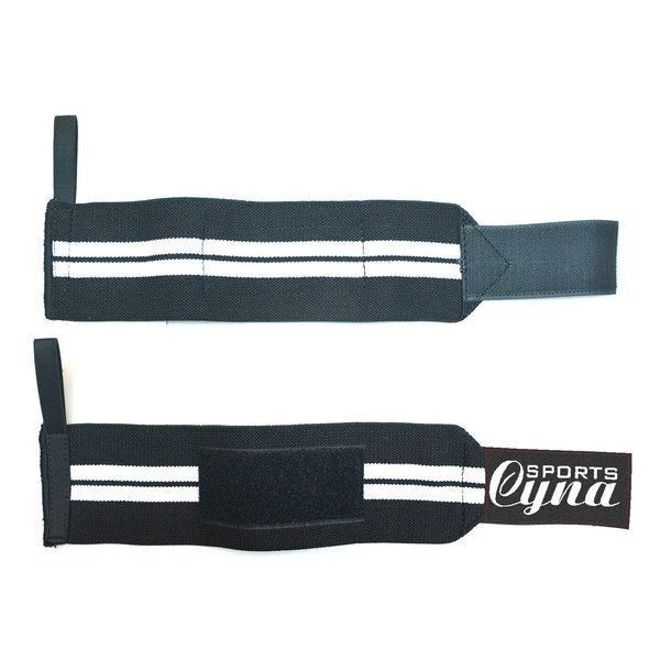 Weight Lifting Wrist Wrap White, Cynasports, Mfr#: CS-0095