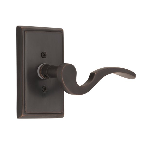 Quaker Privacy Set 2 3/8, BRASS ACCENTS, Mfr# D07-L537G-MKZ-613VB