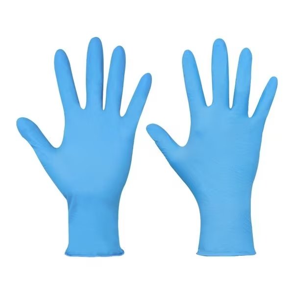 Disposable Gloves, Nitrile, Powder-Free, 3 mil, Blue, XL (Size 10), 100 Pack, CONDOR, Mfr# 2XLZ9