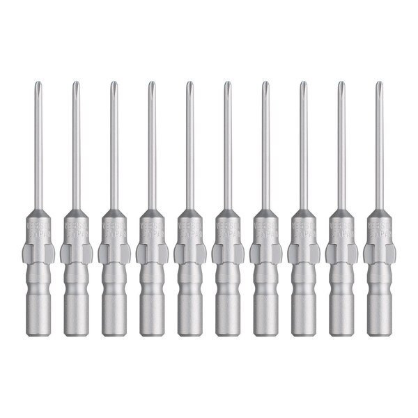 Precision Bit Wing-Shank 4mm, +0x1, PK10, VESSEL, Mfr# D73P0142040