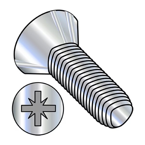 Thread Cutting Screw, M4-0.70 x 20 mm, Wax Steel Flat Head 700 PK, EnjoyTool select, Mfr# M420D7500M