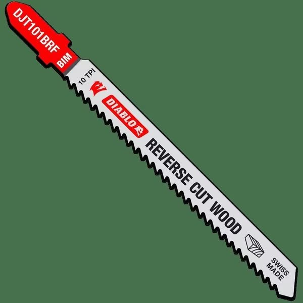Bi-Metal Teeth Jig Saw Blades Speci, PK5, DIABLO, Mfr# DJT101BRF5