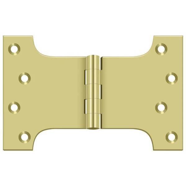Bright Brass Door and Butt Hinge, DELTANA, Mfr# DSPA4060U3