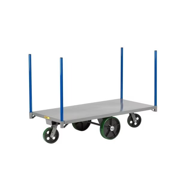 Pipe Stake Truck, Solid Deck, 48x24, Little Giant, Mfr#: DT2448DIA4PS