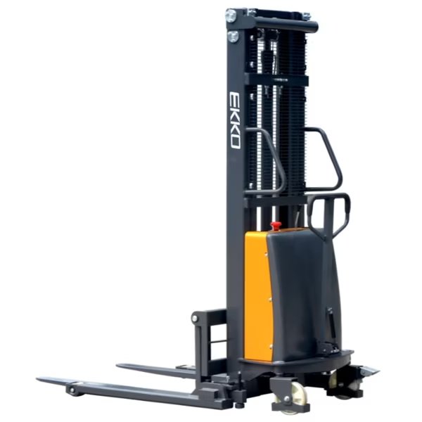Semi-Electric Straddle Stacker, 3300 lb., Ekko, Mfr#: EA15B