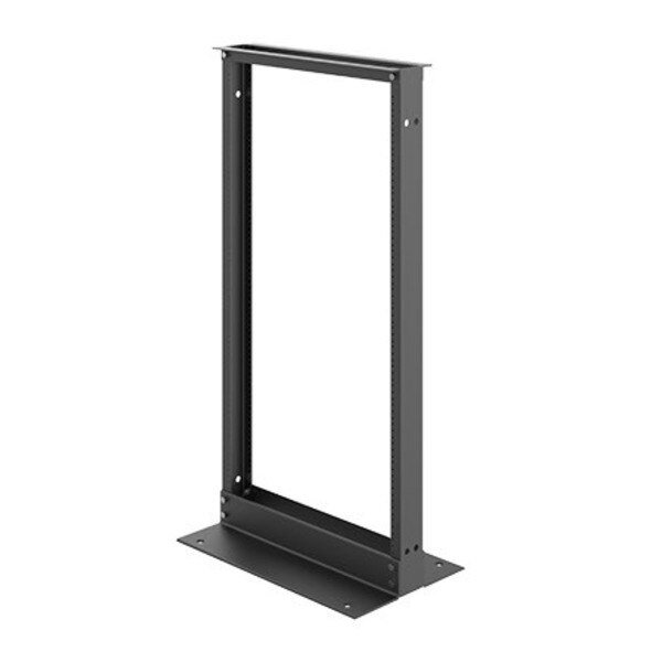 Open Frame Rack, 48.00x24.25x15.00, Blac, NVENT HOFFMAN, Mfr# EDR23FM24U