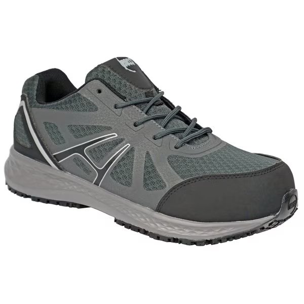 Hoss Mens Express Grey Slip-Resistant C, HOSS BOOT CO, Mfr# 13032
