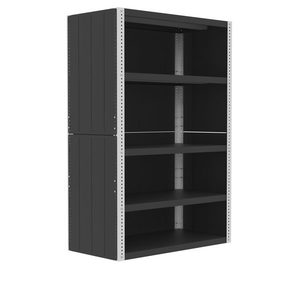 Preconfigured Enclosed Shelving Kit, 48