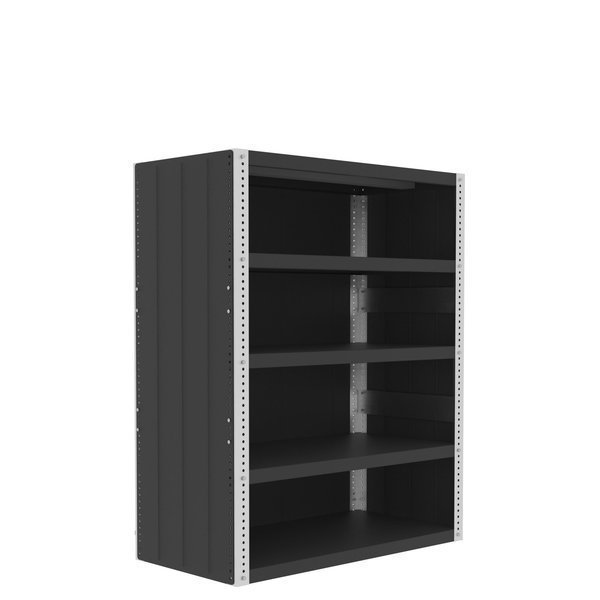 Preconfigured Enclosed Shelving Kit, 36