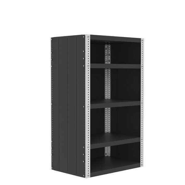 Preconfigured Enclosed Shelving Kit, 36
