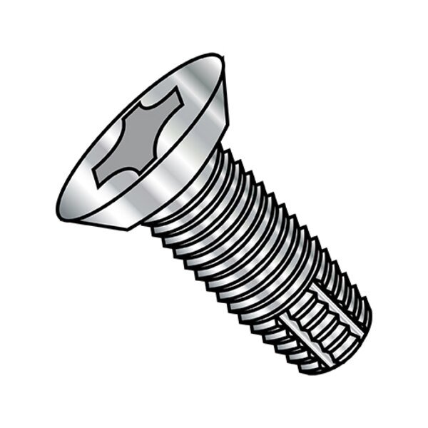 Thread Cutting Screw, #10-32 x 1/2 in, Stainless Steel Flat Head Phillips Drive, 1000 PK, EnjoyTool select, Mfr# 1108FPU410