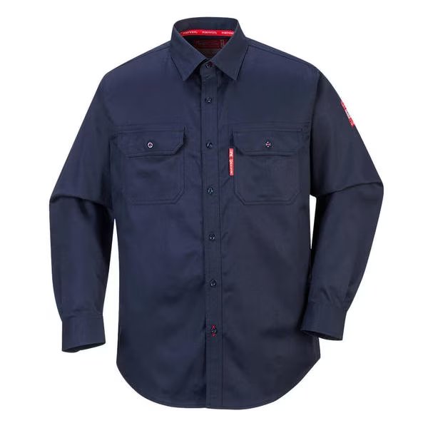 Bizflame Shirt 88/12, L, PORTWEST, Mfr# FR89
