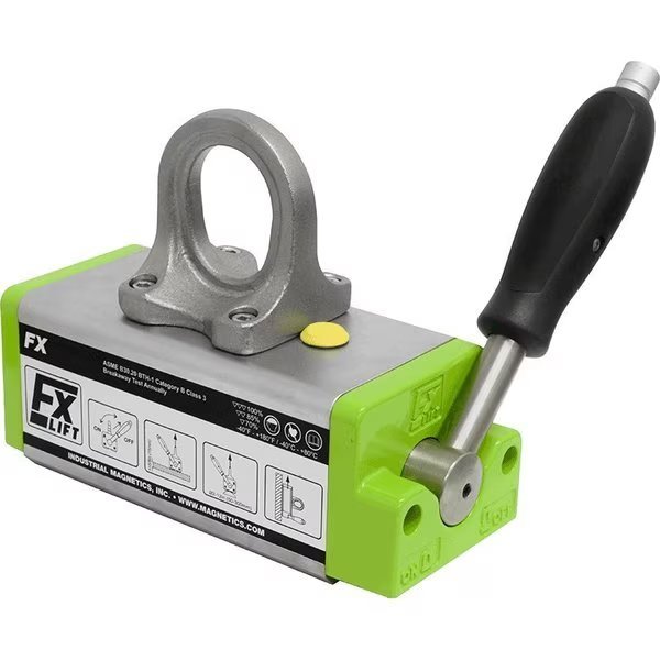 FX Permanent Lift Magnet 660 lb, Mag-Mate, Mfr#: FX0660