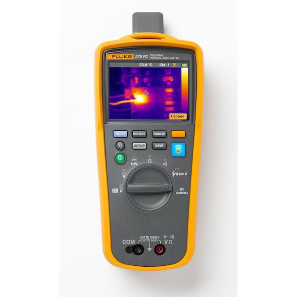 Thermal Imager/Digital Multimeter, Fluke, Mfr#: FLUKE-279FC I/B