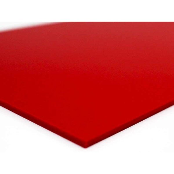 PVC-Board, Red, 12