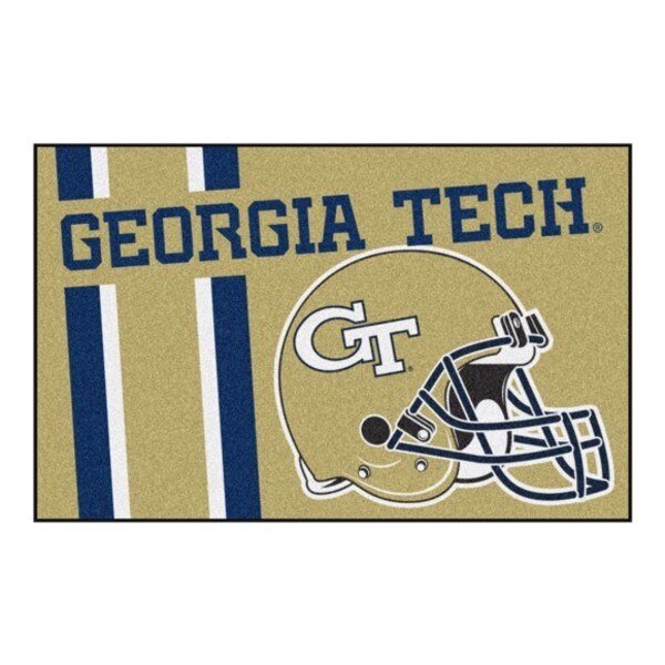 Georgia Tech Uniform Starter Rug 19
