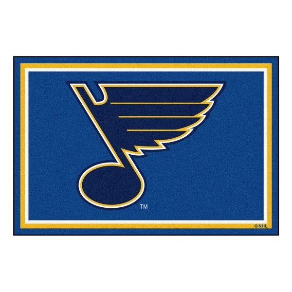 St. Louis Blues,5 ft.x8 ft. Rug, Mfr#: 10600, FANMATS
