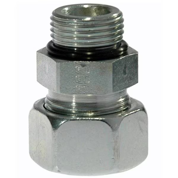 Steel tube fitting, ERMETO, Mfr# GE22L15/16UNOMDCF