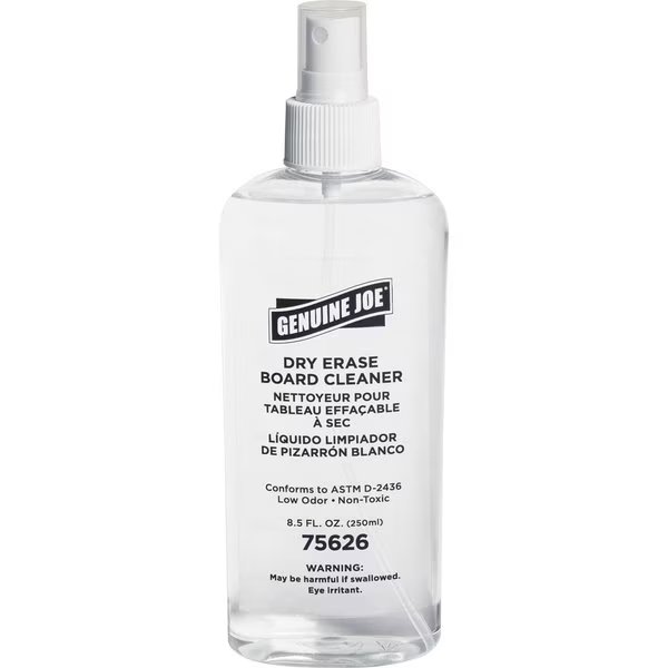 Dry-Erase Board Cleaner8Oz, Genuine Joe, Mfr#: GJO75626