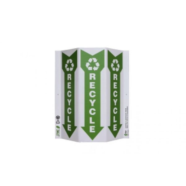 Tri-View Slim, Graphic, Recycle, 12x9, R, NMC, Mfr# GW4039