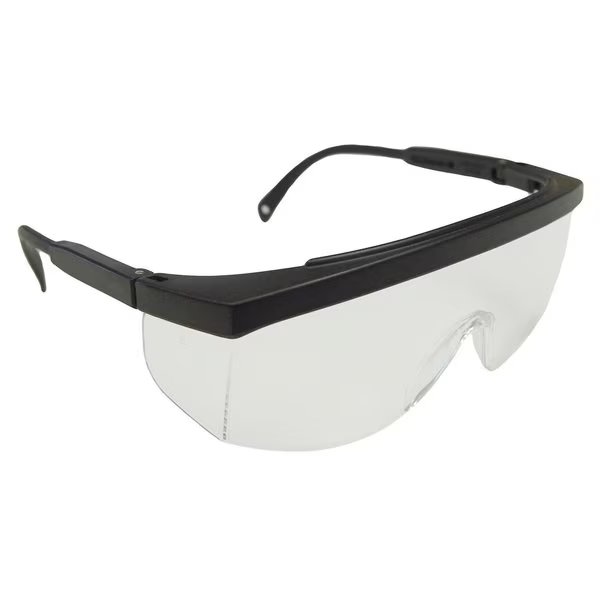 Safety Glasses, Clear Polycarbonate Lens, Uncoated, 12PK, Radians, Mfr#: GX0110ID