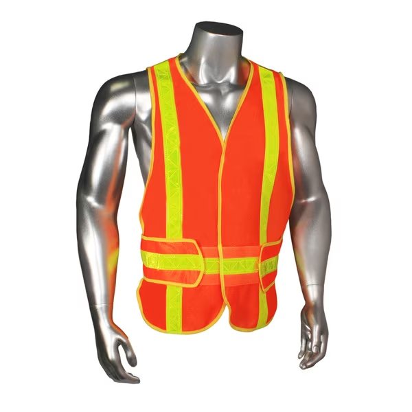 Radians HV-6ANSI-CHV-HG Type R Class 2 Safety Vest, Radwear Usa, Mfr#: HV-6ANSI-CHV-HG-J
